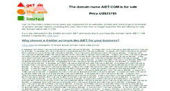 Desktop Screenshot of aiet.com