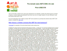 Tablet Screenshot of aiet.com