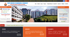 Desktop Screenshot of aiet.org.in